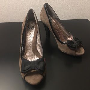 Sneaky Söfft 8M Brown Suede Heels